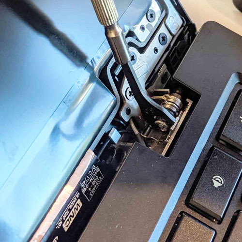 dell laptop hinges service hyderabad